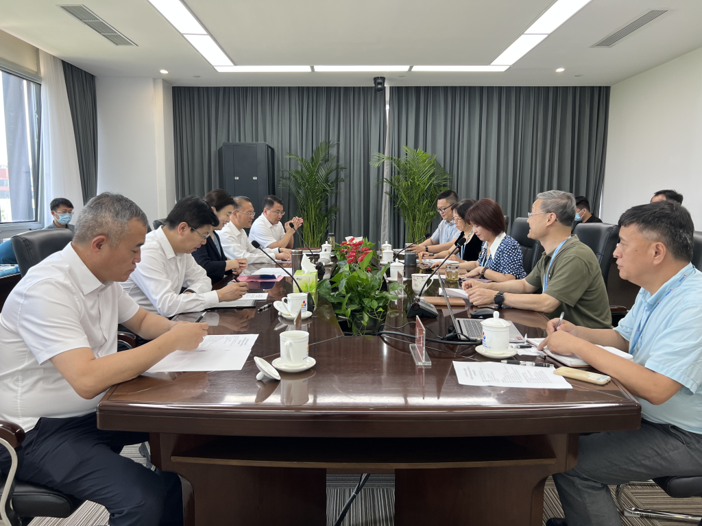 棗莊市人民政府代表團(tuán)到公司訪問交流 棗莊市人民政府代表團(tuán)到公司訪問交流