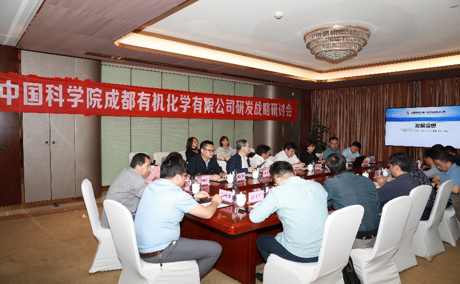 中科院成都有機(jī)化學(xué)有限公司研發(fā)戰(zhàn)略研討會順利召開 中科院成都有機(jī)化學(xué)有限公司研發(fā)戰(zhàn)略研討會順利召開
