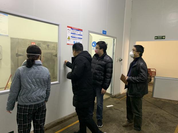 公司開展復(fù)工復(fù)產(chǎn)慰問暨疫情防控工作檢查 公司開展復(fù)工復(fù)產(chǎn)慰問暨疫情防控工作檢查